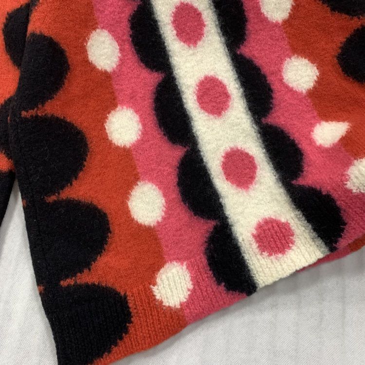 Valentino Valentino Polka Dot Virgin Wool Sweater Size S Size S / US 4 / IT 40 - 6 Thumbnail