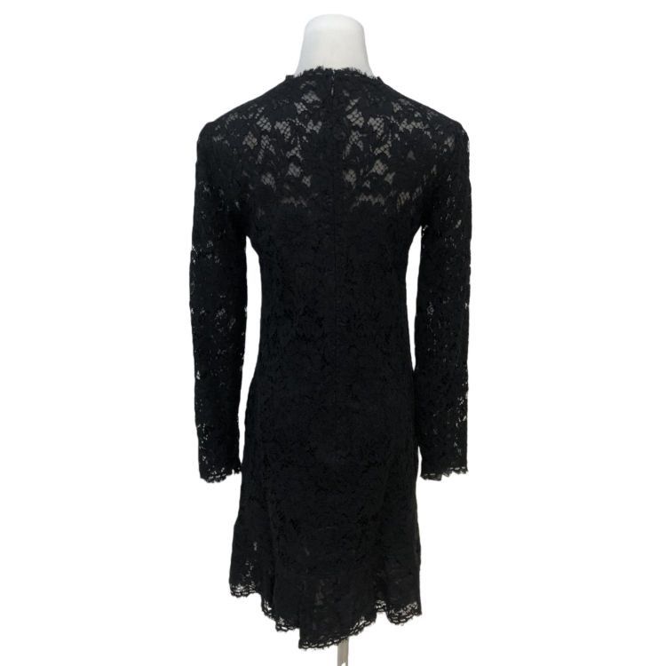 Valentino Valentino Black Lace Mini Dress Size 40 Size S / US 4 / IT 40 - 2 Thumbnail