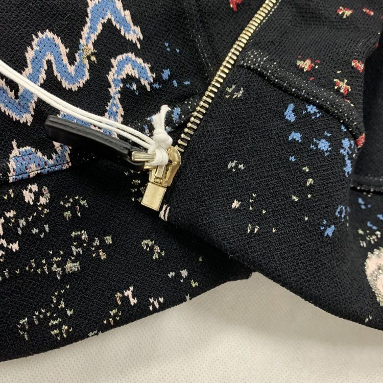 Valentino Valentino Space Knit Bomber Jacket Size M Size US M / EU 48-50 / 2 - 7 Thumbnail
