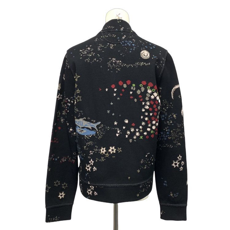 Valentino Valentino Space Knit Bomber Jacket Size M Size US M / EU 48-50 / 2 - 2 Thumbnail