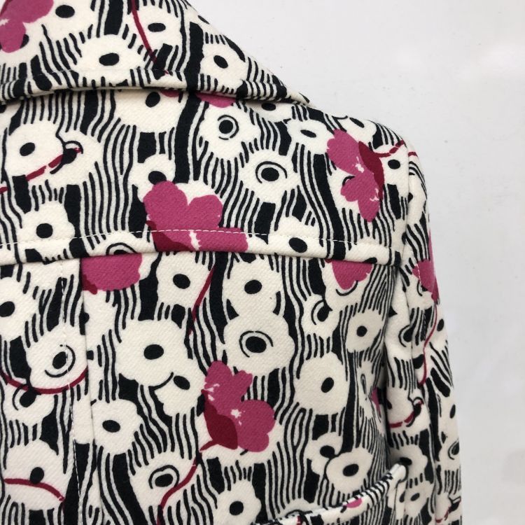Valentino Valentino Floral Pattern Coat Size 42 Size M / US 6-8 / IT 42-44 - 12 Thumbnail