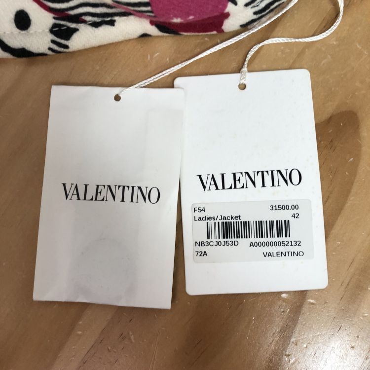 Valentino Valentino Floral Pattern Coat Size 42 Size M / US 6-8 / IT 42-44 - 6 Thumbnail
