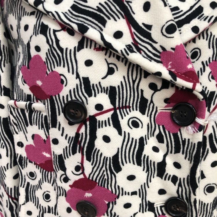 Valentino Valentino Floral Pattern Coat Size 42 Size M / US 6-8 / IT 42-44 - 7 Thumbnail