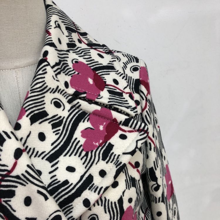 Valentino Valentino Floral Pattern Coat Size 42 Size M / US 6-8 / IT 42-44 - 8 Thumbnail