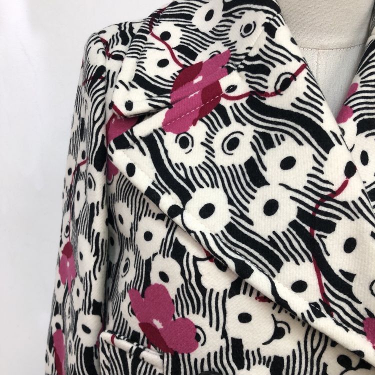 Valentino Valentino Floral Pattern Coat Size 42 Size M / US 6-8 / IT 42-44 - 9 Thumbnail