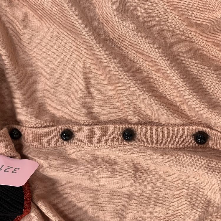 RED Valentino Red Valentino Contrast Collar Cardigan Size XS Size XS / US 0-2 / IT 36-38 - 8 Thumbnail