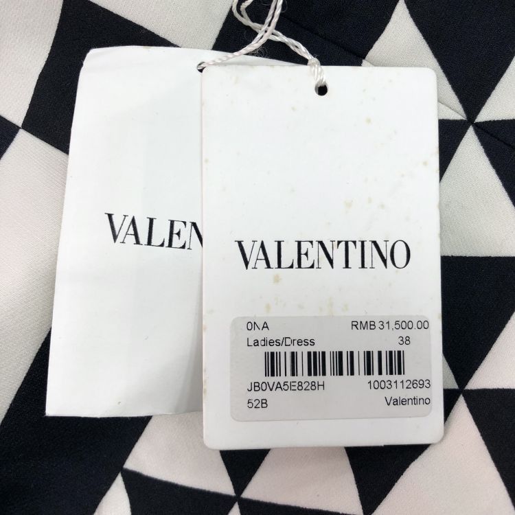 Valentino Valentino Geometric Pattern Mini Dress Size 38 Size XS / US 0-2 / IT 36-38 - 5 Thumbnail