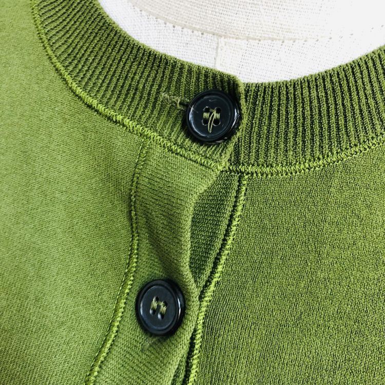 RED Valentino Red Valentino Green Lace Panel Cardigan Size S Size S / US 4 / IT 40 - 7 Thumbnail