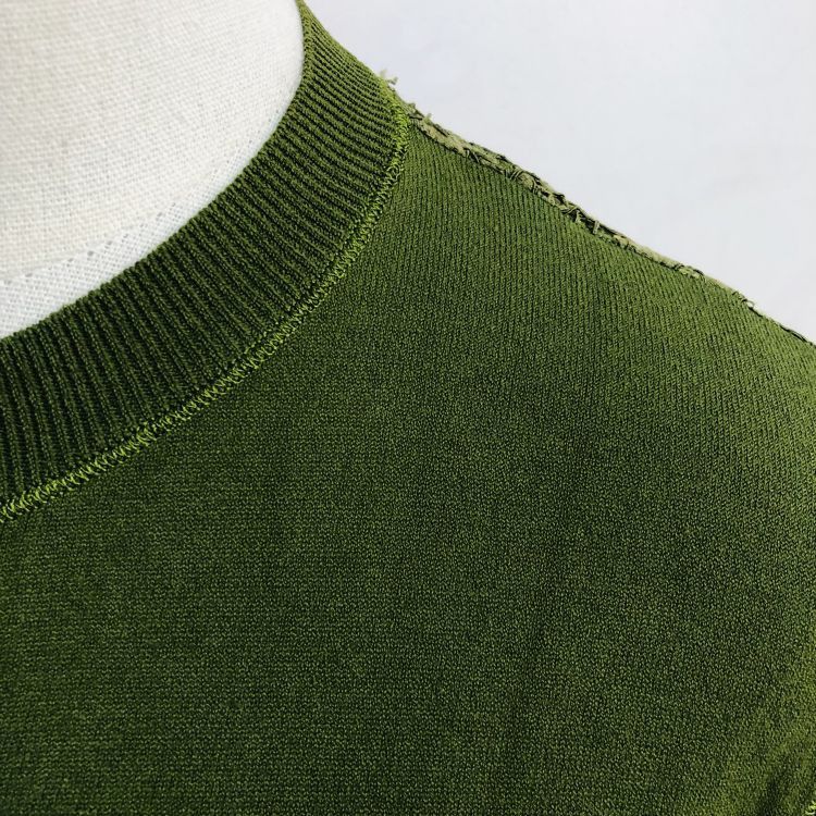 RED Valentino Red Valentino Green Lace Panel Cardigan Size S Size S / US 4 / IT 40 - 6 Thumbnail