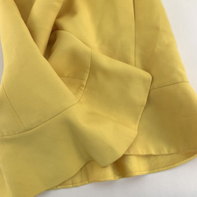 Valentino Valentino Yellow Ruffle Dress Size 38 Size XS / US 0-2 / IT 36-38 - 8 Thumbnail
