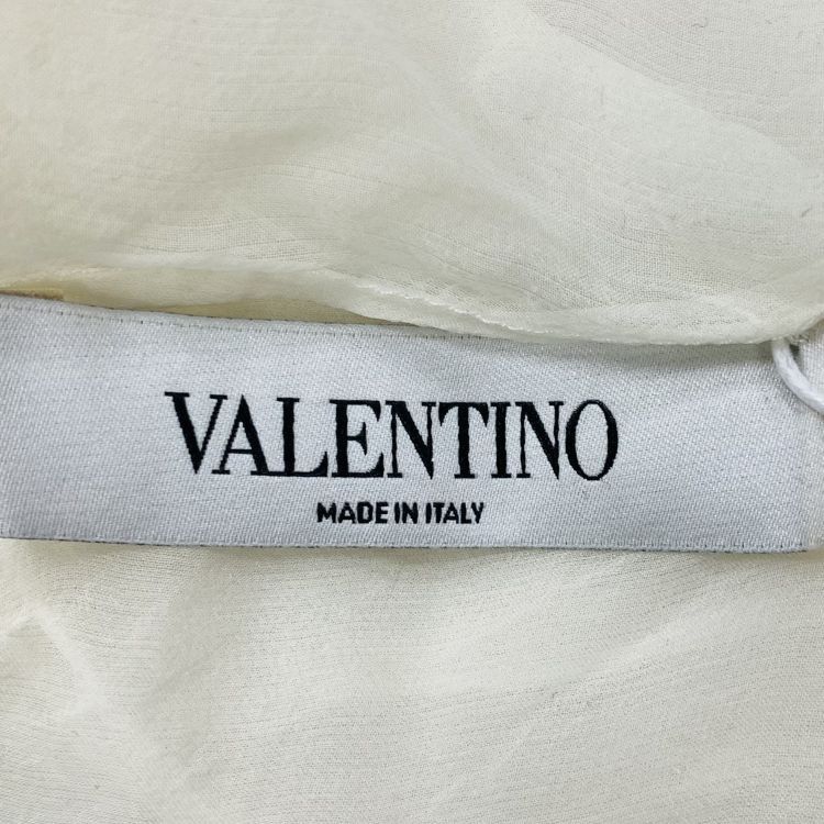 Valentino Valentino Silk Tie-Neck Blouse Size ONE SIZE - 3 Thumbnail