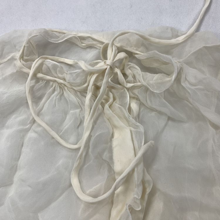 Valentino Valentino Silk Tie-Neck Blouse Size ONE SIZE - 5 Thumbnail