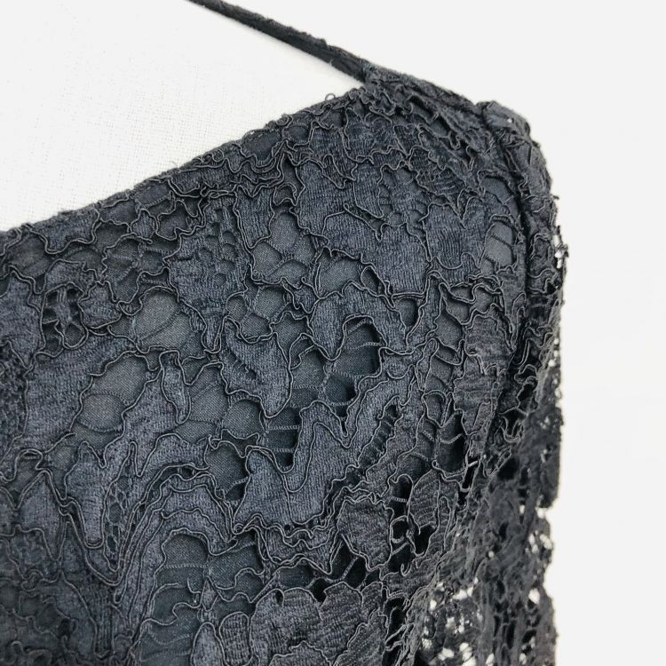 Valentino Valentino Black Lace Dress Size 40 Size S / US 4 / IT 40 - 7 Thumbnail