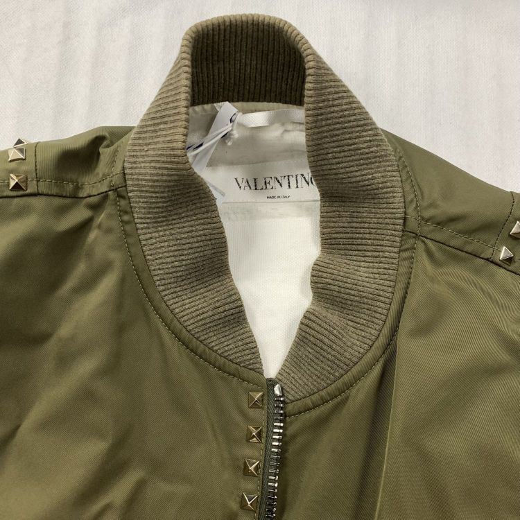 Valentino Valentino Rockstud Bomber Jacket Size S Size US S / EU 44-46 / 1 - 9 Thumbnail