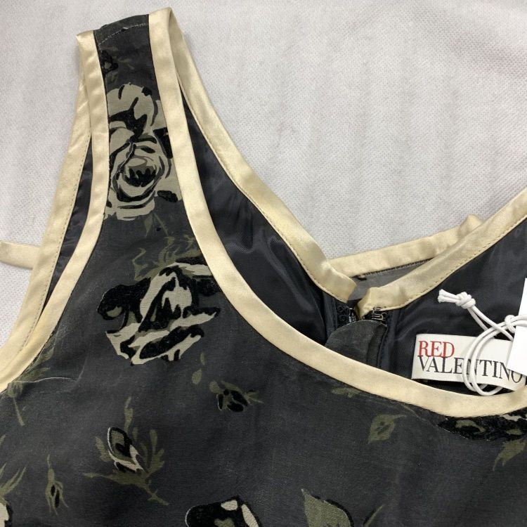 RED Valentino Red Valentino Floral Sleeveless Dress Size 40 Size S / US 4 / IT 40 - 10 Thumbnail