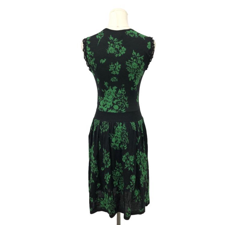 RED Valentino RED Valentino Floral Lace Knit Midi Dress Size S Size S / US 4 / IT 40 - 2 Thumbnail