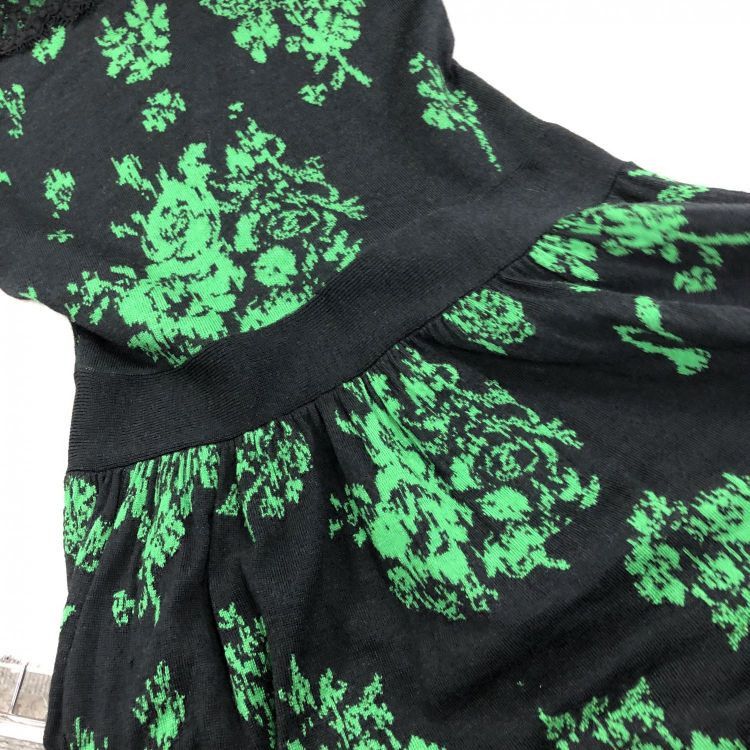 RED Valentino RED Valentino Floral Lace Knit Midi Dress Size S Size S / US 4 / IT 40 - 6 Thumbnail