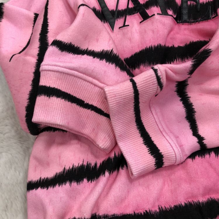 Valentino Valentino Tiger Stripe Hoodie Size M Size US M / EU 48-50 / 2 - 8 Thumbnail