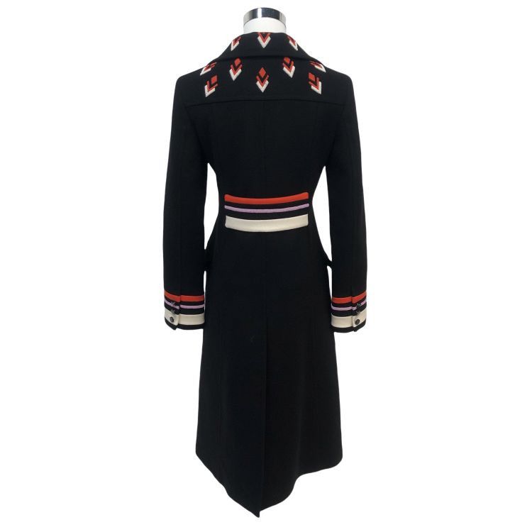 Valentino Valentino Beaded Wool-Cashmere Coat Size 40 Size S / US 4 / IT 40 - 2 Thumbnail