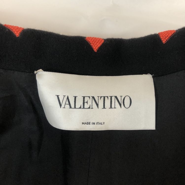 Valentino Valentino Beaded Wool-Cashmere Coat Size 40 Size S / US 4 / IT 40 - 3 Thumbnail