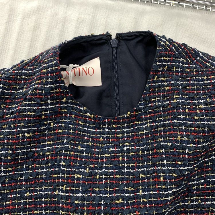 Valentino Valentino Multicolor Tweed Dress Size 38 Size XS / US 0-2 / IT 36-38 - 8 Thumbnail