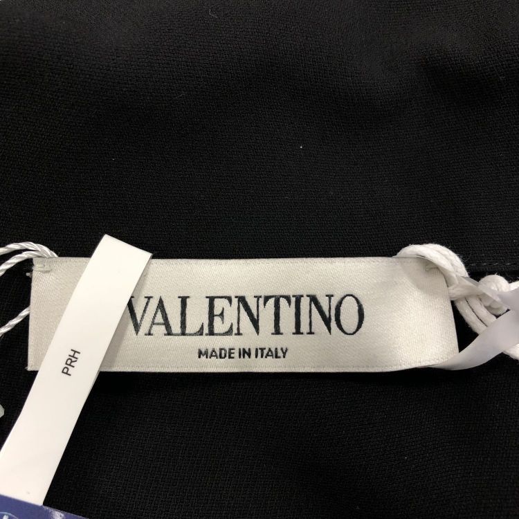 Valentino Valentino Black Silk Piping Button Up Shirt Size S Size S / US 4 / IT 40 - 3 Thumbnail
