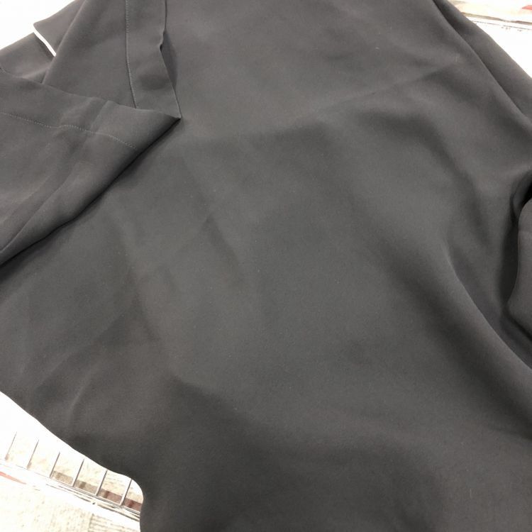 Valentino Valentino Black Silk Piping Button Up Shirt Size S Size S / US 4 / IT 40 - 9 Thumbnail