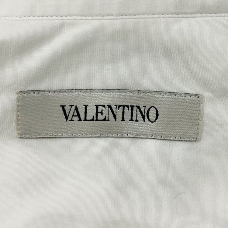 Valentino Valentino White Cotton Shirt Size S Size US S / EU 44-46 / 1 - 3 Thumbnail