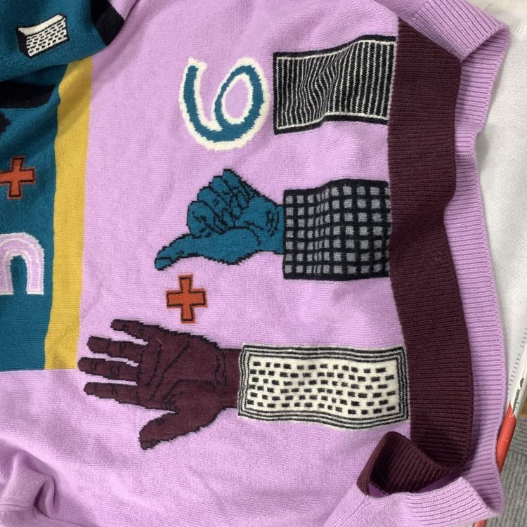 Valentino Valentino Graphic Sweater Size S Size US S / EU 44-46 / 1 - 7 Thumbnail