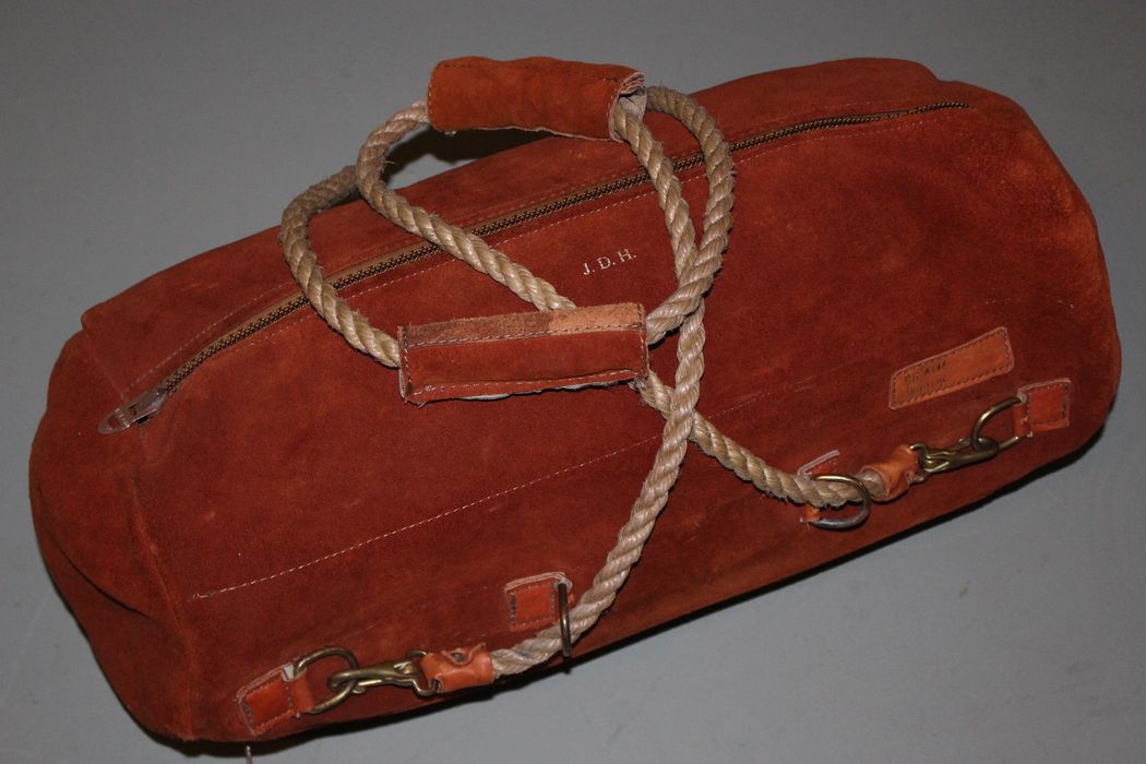 Vintage Hartmann leather duffle bag  Leather duffle, Leather duffle bag,  Bags
