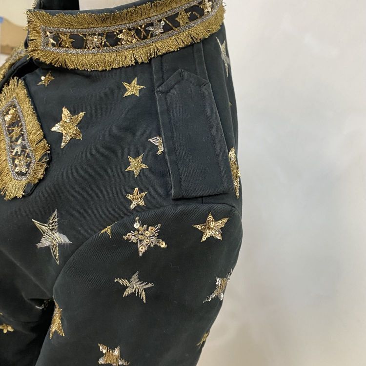 Valentino Valentino Star Embroidered Military Jacket Size S Size US S / EU 44-46 / 1 - 7 Thumbnail