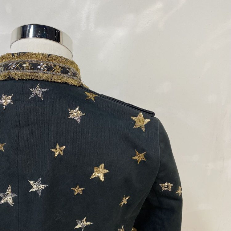 Valentino Valentino Star Embroidered Military Jacket Size S Size US S / EU 44-46 / 1 - 8 Thumbnail