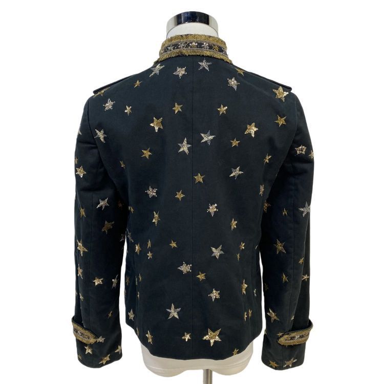 Valentino Valentino Star Embroidered Military Jacket Size S Size US S / EU 44-46 / 1 - 2 Thumbnail