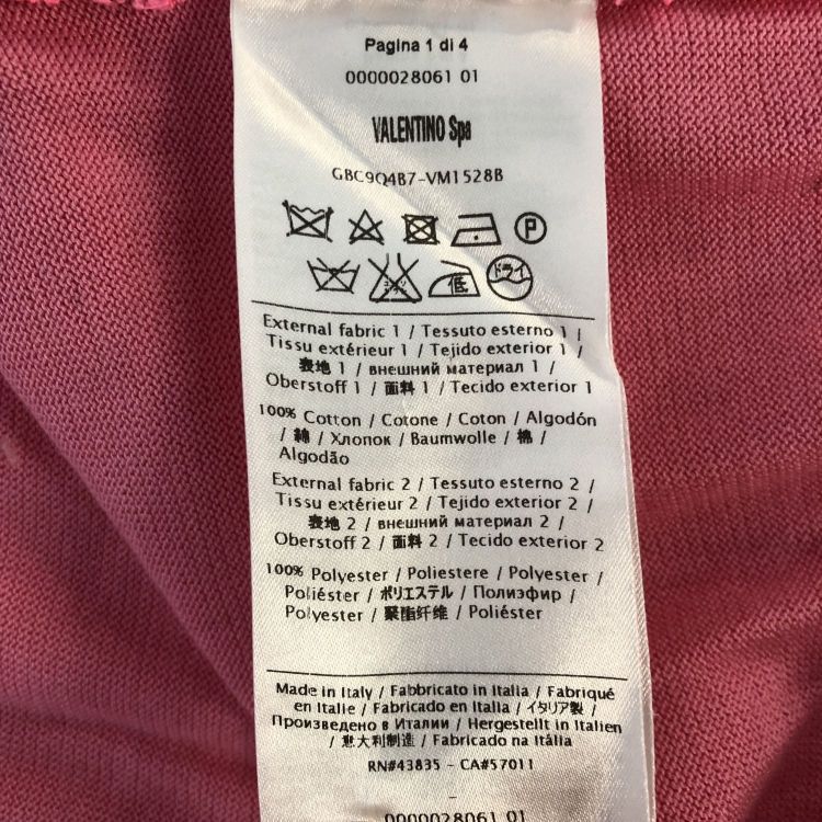 Valentino Valentino Pink Lace Panel Cardigan Size XS Size XS / US 0-2 / IT 36-38 - 4 Thumbnail