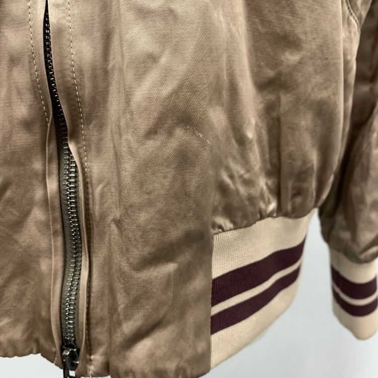 Valentino Valentino Rockstud Satin Bomber Jacket Size 42 Size M / US 6-8 / IT 42-44 - 11 Thumbnail