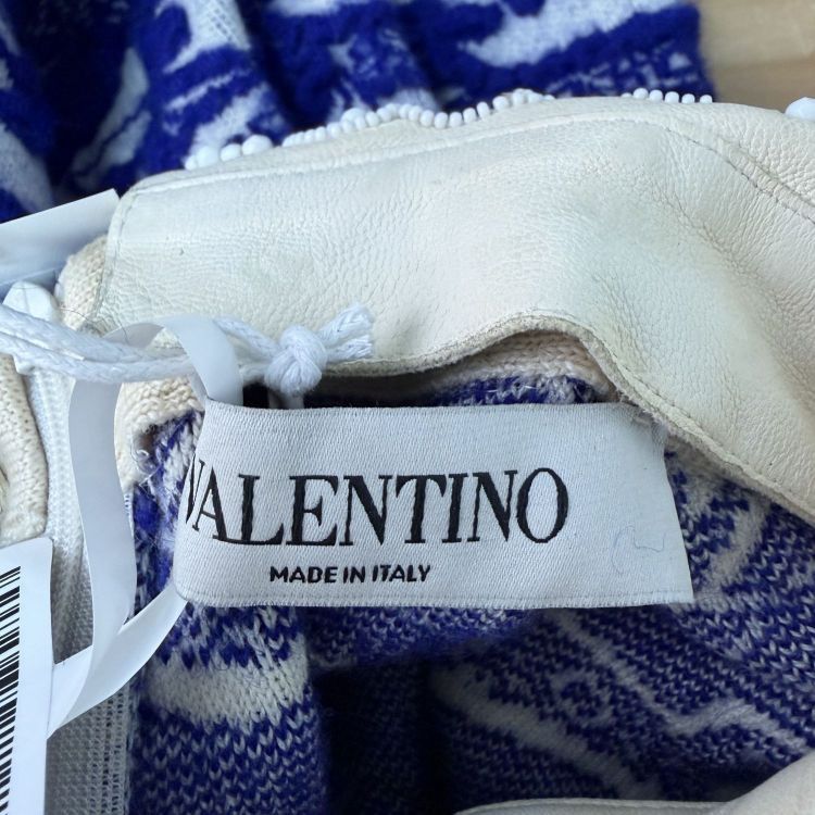 Valentino Valentino Beaded Collar Floral Midi Dress Size XS Size XS / US 0-2 / IT 36-38 - 3 Thumbnail