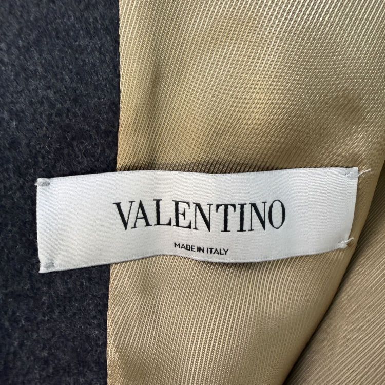 Valentino Valentino Wool Angora Blend Overcoat Size S Size US S / EU 44-46 / 1 - 3 Thumbnail