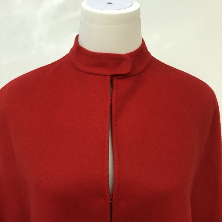 Valentino Valentino Red Virgin Wool Cashmere Coat Size 40 Size S / US 4 / IT 40 - 7 Thumbnail