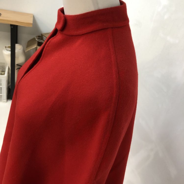 Valentino Valentino Red Virgin Wool Cashmere Coat Size 40 Size S / US 4 / IT 40 - 8 Thumbnail