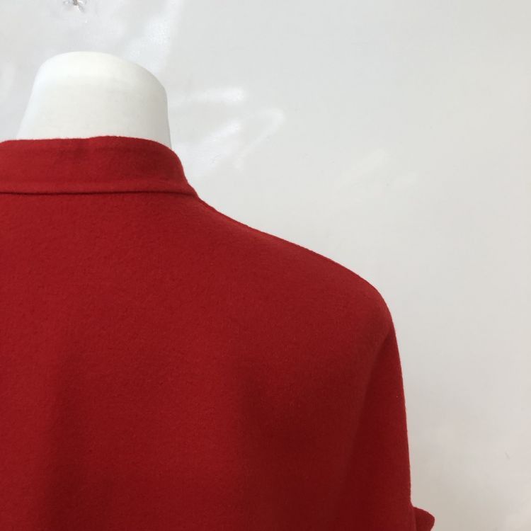 Valentino Valentino Red Virgin Wool Cashmere Coat Size 40 Size S / US 4 / IT 40 - 10 Thumbnail