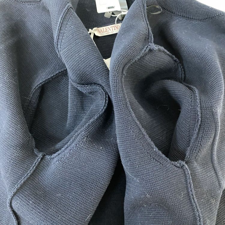 Valentino Valentino Double Breasted Knit Jacket Size XS Size US XS / EU 42 / 0 - 10 Thumbnail