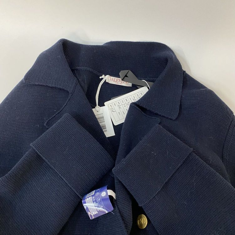 Valentino Valentino Double Breasted Knit Jacket Size XS Size US XS / EU 42 / 0 - 11 Thumbnail