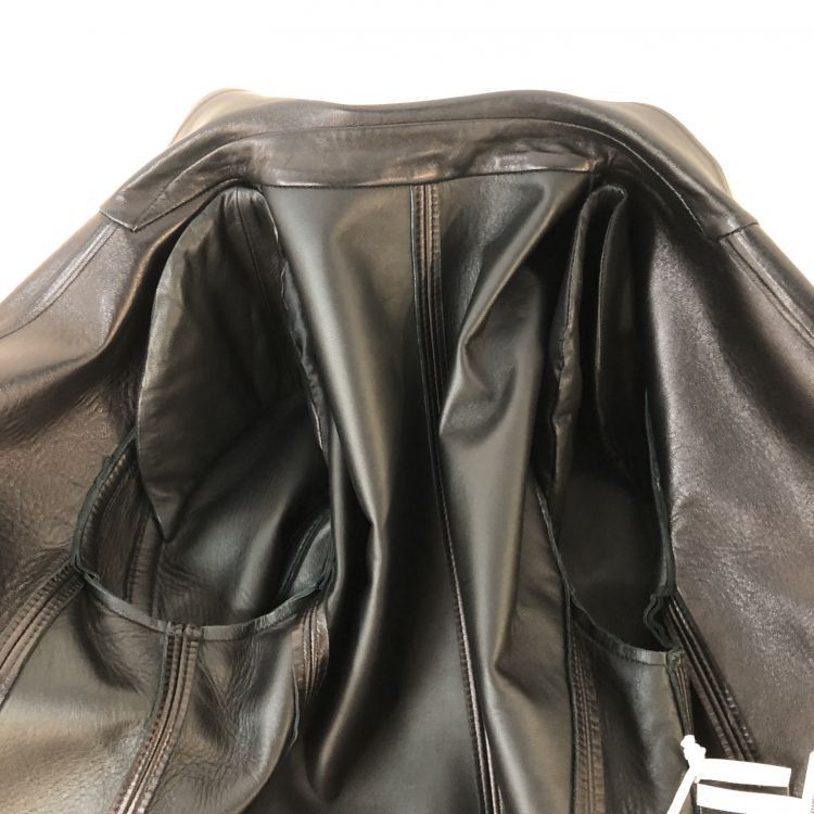 Valentino Valentino Black Lambskin Leather Blazer Size 40 Size S / US 4 / IT 40 - 11 Thumbnail