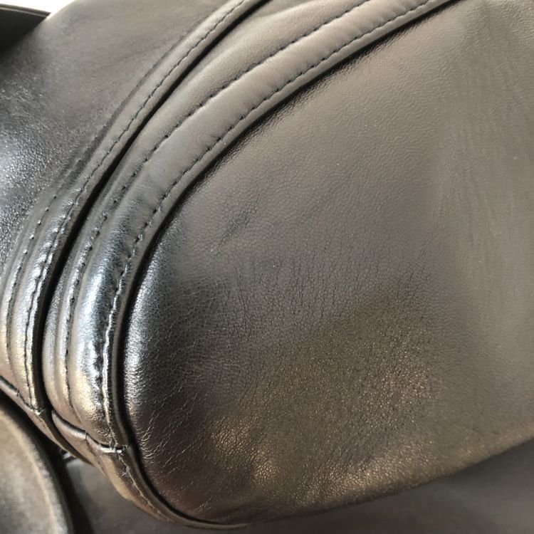 Valentino Valentino Black Lambskin Leather Blazer Size 40 Size S / US 4 / IT 40 - 14 Thumbnail