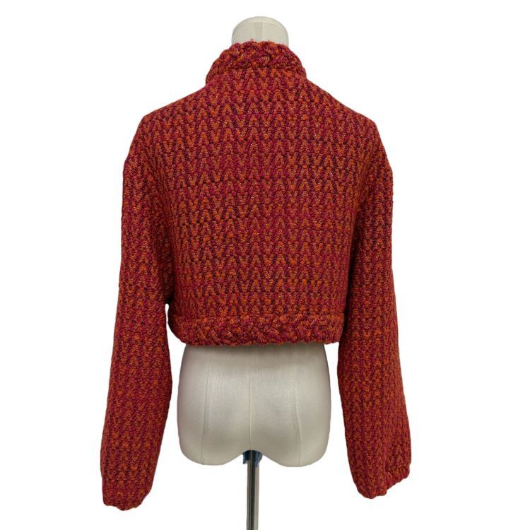 Valentino Valentino Pyramid Stud Tweed Jacket Size 40 Size S / US 4 / IT 40 - 2 Thumbnail