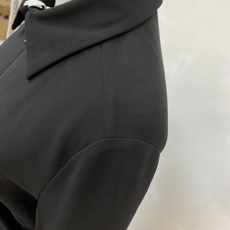 Valentino Valentino Belted Black Midi Dress Size 44 Size M / US 6-8 / IT 42-44 - 7 Thumbnail