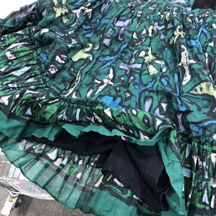 Valentino Valentino Printed Lace Midi Dress Size 38 Size XS / US 0-2 / IT 36-38 - 9 Thumbnail