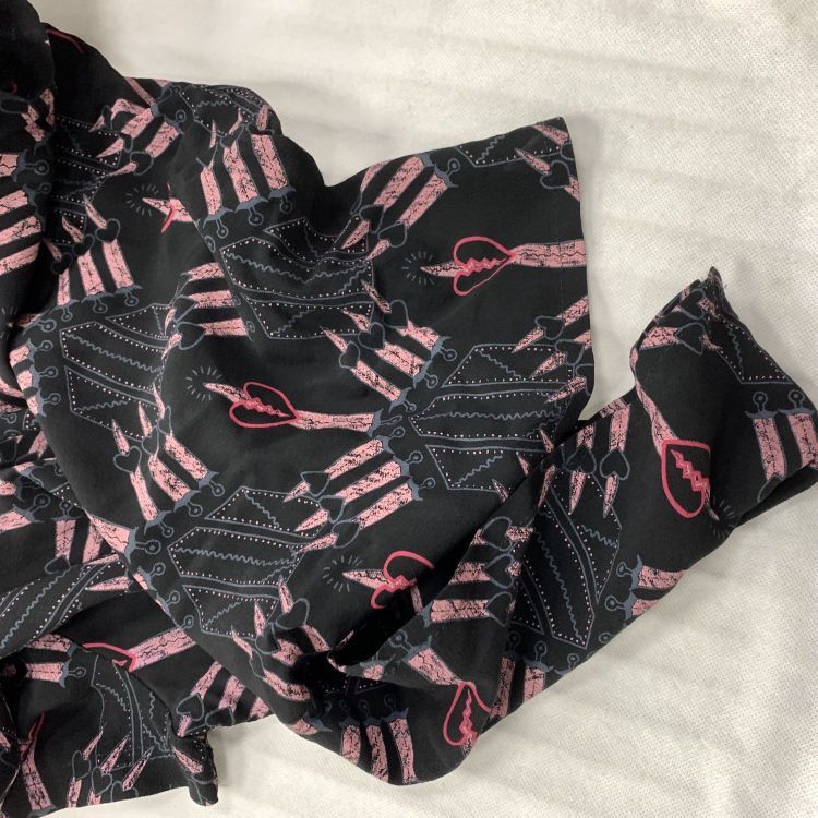 Valentino Valentino Heart Print Silk Blouse Size S Size S / US 4 / IT 40 - 9 Thumbnail