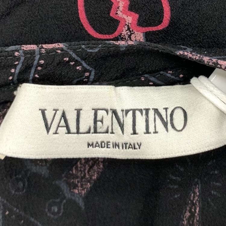 Valentino Valentino Heart Print Silk Blouse Size S Size S / US 4 / IT 40 - 3 Thumbnail