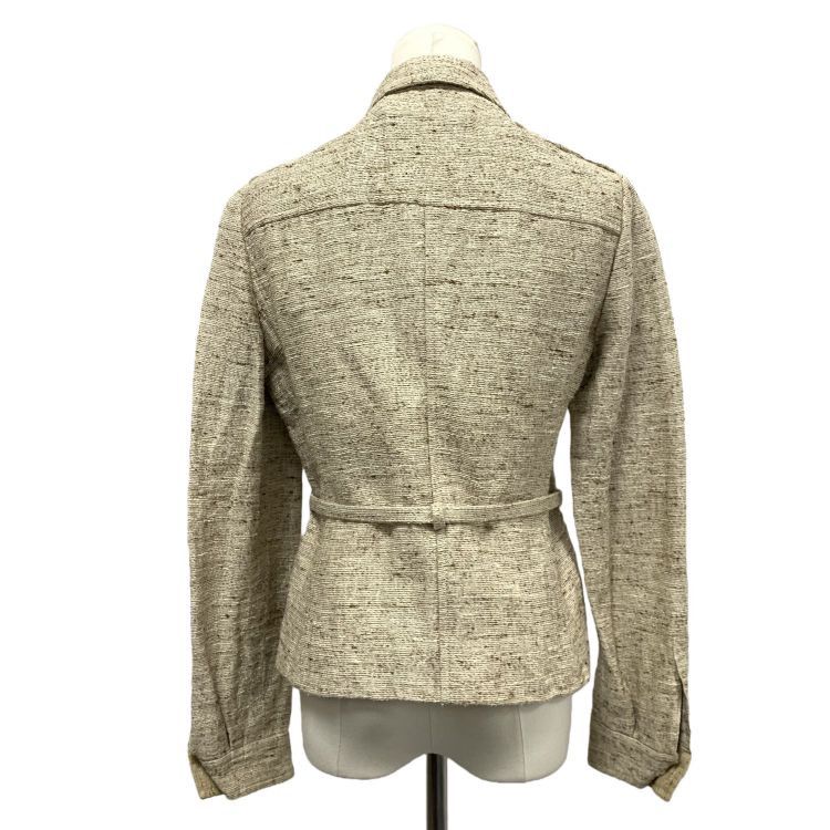Valentino Valentino Textured Ruffled Belted Jacket Size 8 Size M / US 6-8 / IT 42-44 - 2 Thumbnail